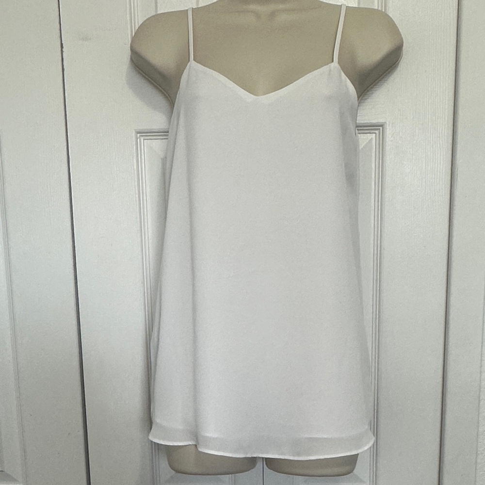 White Spaghetti Strap Camisole